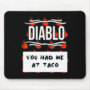 HOT SAUCE Group Halloween DIABLO SAUCE Sie hatten Mousepad