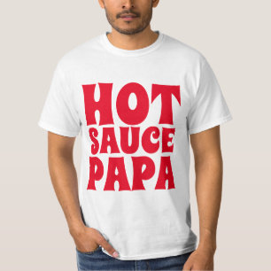 HOT SAUCE PAPA MENS VATER T - SHIRT
