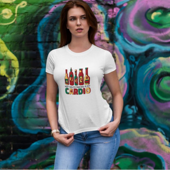 Hot Sauce-Zitat T-Shirt (Von Creator hochgeladen)