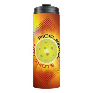 Hot Shots bei Pickleball 1 Optionen Thermal Tumble Thermosbecher