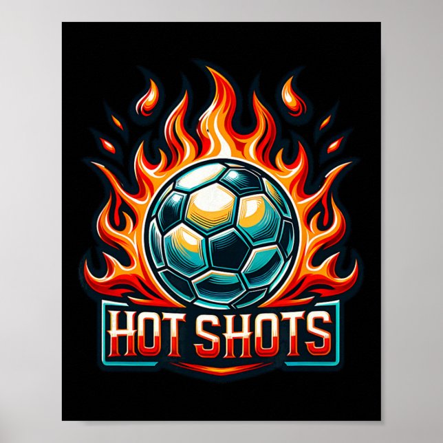 Hot Shots Fußballteam  Poster (Vorne)