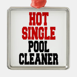 Hot Single Pool Cleaner Ornament Aus Metall