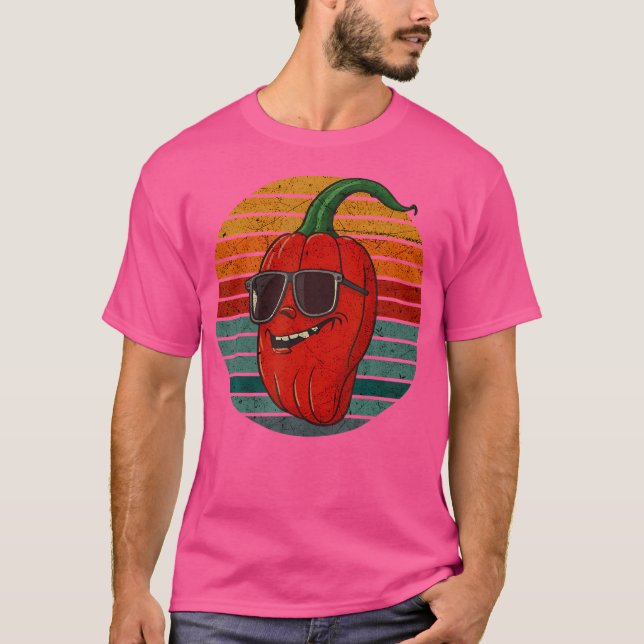 Hot Spicy Food Sauce Chili Pepper Jalapeno Lover T-Shirt (Vorderseite)