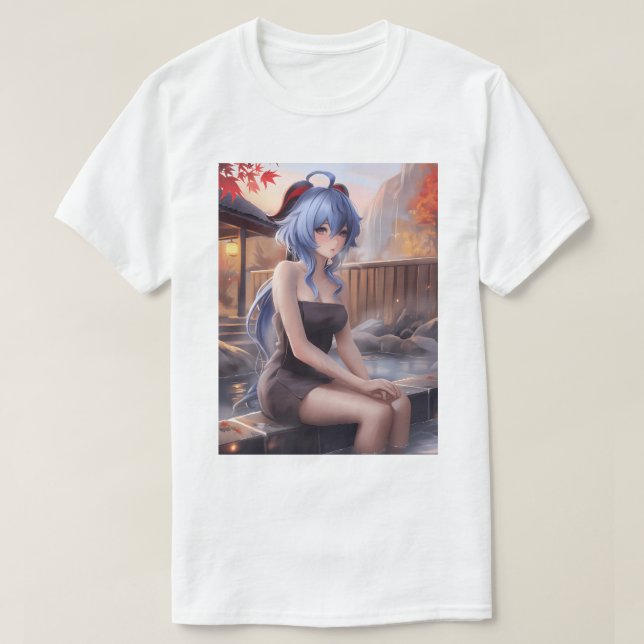Hot Spring Ganyu 165 T-Shirt (Design vorne)