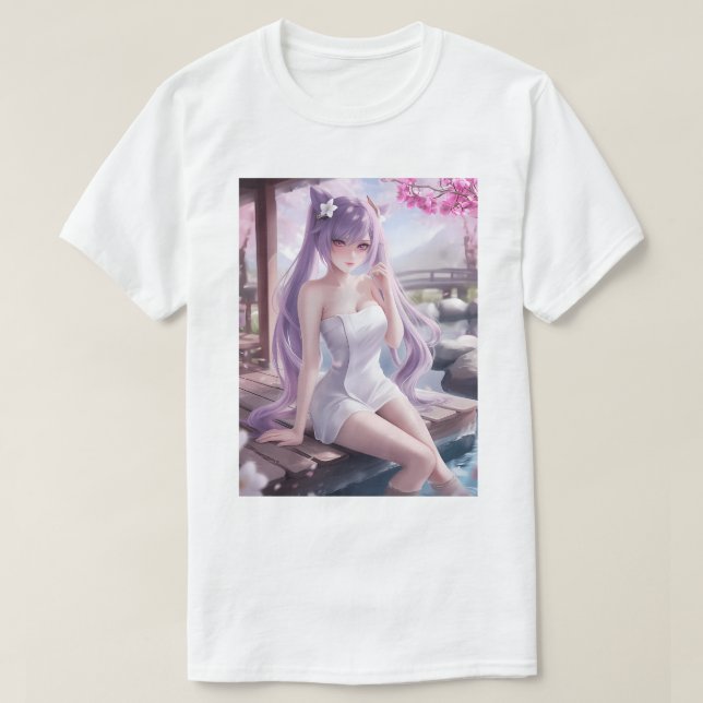 Hot Spring Keqing 43 T-Shirt (Design vorne)