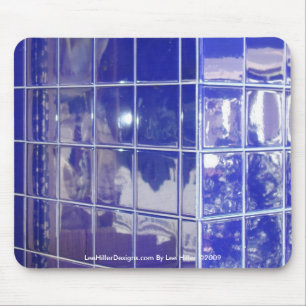 Hot Springs, AR BlueTile Reflection Mouse Pad Mousepad