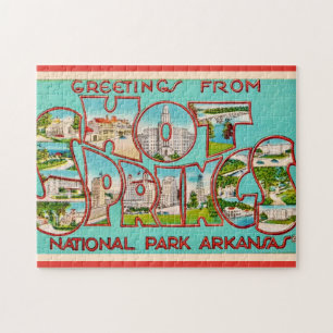 Hot Springs Arkansas 11x14 Puzzle