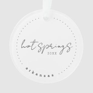 Hot Springs, Arkansas AR Travel Vereinigte Staaten Ornament