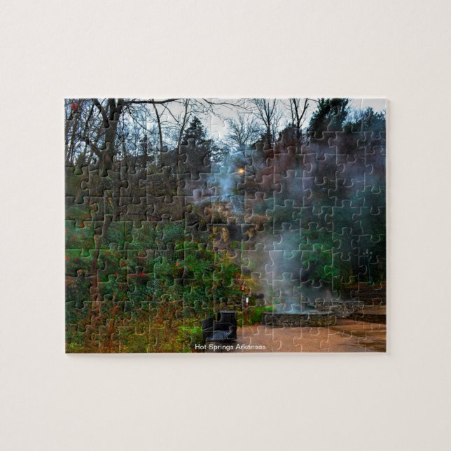 Hot Springs Arkansas Puzzle (Horizontal)
