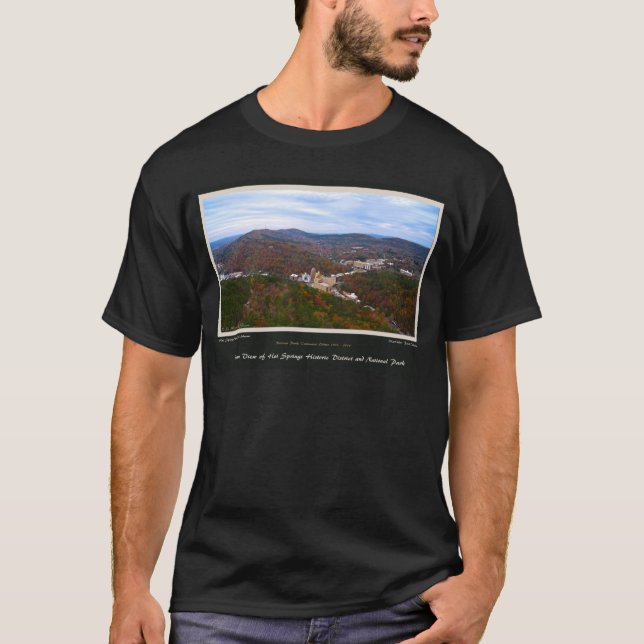 Hot Springs City and National Park Centennial Ed T-Shirt (Vorderseite)