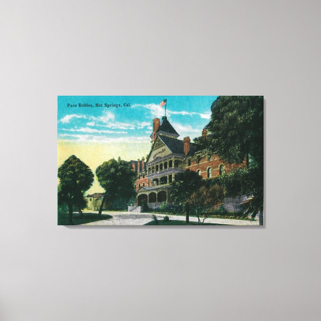 Hot Springs in Paso Robles, CAPaso Robles, CA Leinwanddruck (Vorderseite)