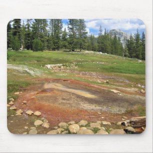 Hot Springs in Tuolumne Meadows, Yosemite, CA Mousepad