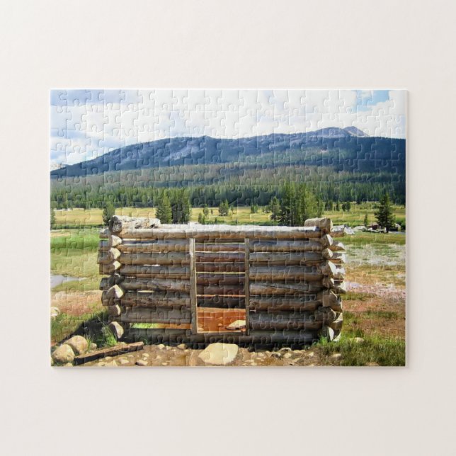 Hot Springs in Tuolumne Meadows, Yosemite, CA Puzzle (Horizontal)