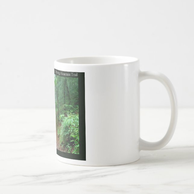 Hot Springs National Park, AR Fading Fog Geschenke Tasse (Rechts)