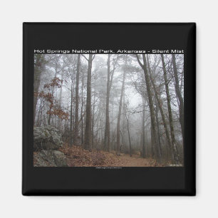 Hot Springs National Park, AR Silent Mist Geschenk Magnet