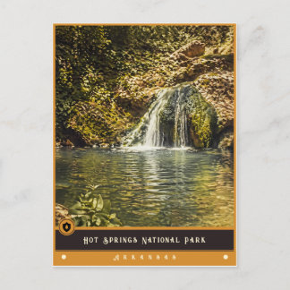 Hot Springs National Park | Arkansas Vintage Postkarte