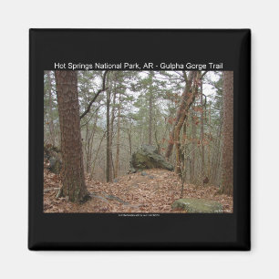 Hot Springs National Park Gulpha Gorge Trail Magnet
