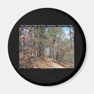 Hot Springs Nationalpark, AR Goat Rock Trail Magnet
