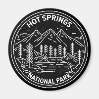 Hot Springs Nationalpark Arkansas Monoline