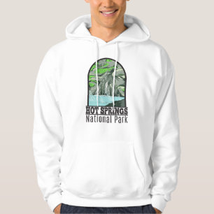 Hot Springs Nationalpark Arkansas Vintag Hoodie