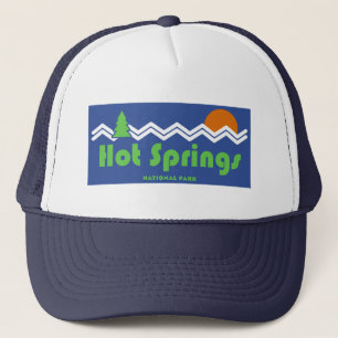 Hot Springs Nationalpark Retro Truckerkappe