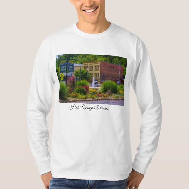 Hot Springs Roundabout Painterly T-Shirt (Vorderseite)