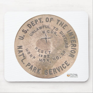 Hot Springs US Dept Of The Interior Geschenke Bekl Mousepad
