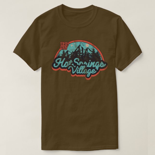 Hot Springs Village, Arkansas T-Shirt (Design vorne)