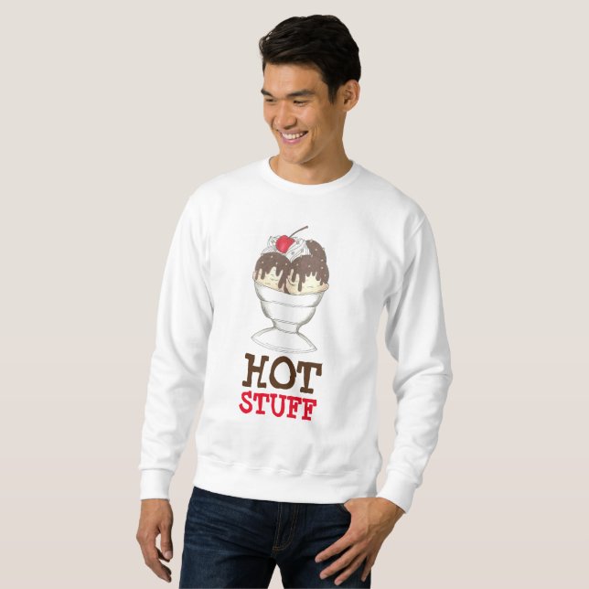 HOT STUFF Eiscreme Hot Fudge Sundae Sweatshirt (Vorne ganz)