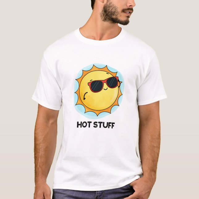 Hot Stuff Funny Sun Pub T-Shirt (Vorderseite)