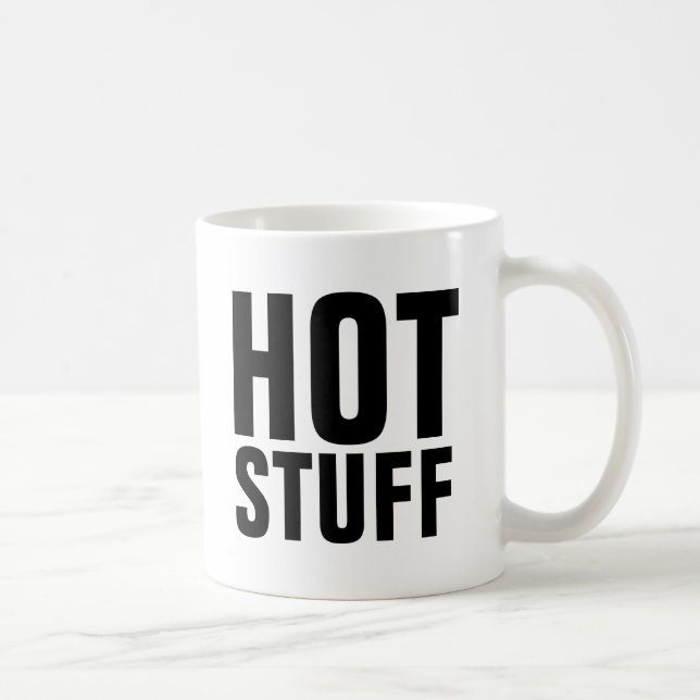 HOT STUFF KAFFEE MUGS KAFFEETASSE (Rechts)