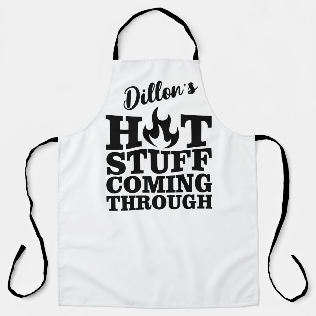 HOT Stuff kommt durch Schürze (Vorderseite)