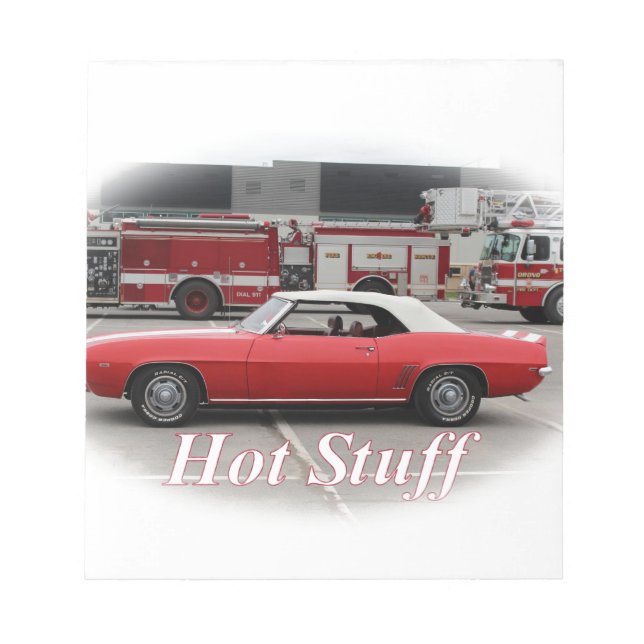 Hot Stuff Notizblock (Vorderseite)