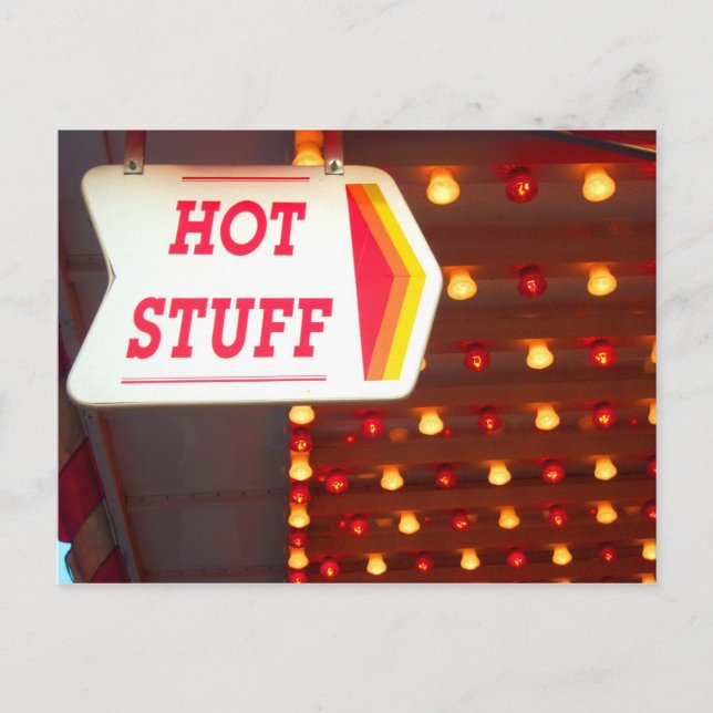 Hot Stuff Postkarte (Vorderseite)
