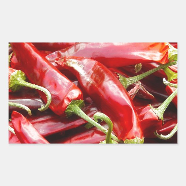 Hot Stuff Rechteckiger Aufkleber (Vorderseite)
