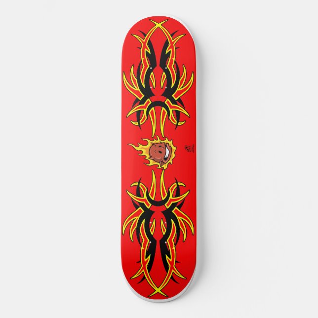 Hot Stuff Skateboard (Vorderseite)