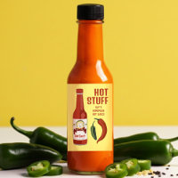 HOT STUFF Spicy Hot Sauce Jalapeños Chiles