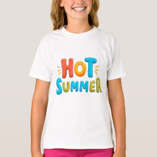 Hot Summer - Hot Summer Season Briefmarke T-Shirt