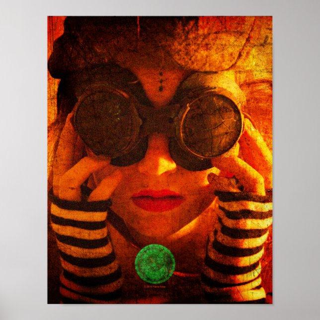 Hot Sun Print Poster (Vorne)