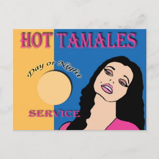 Hot Tamales Postkarte