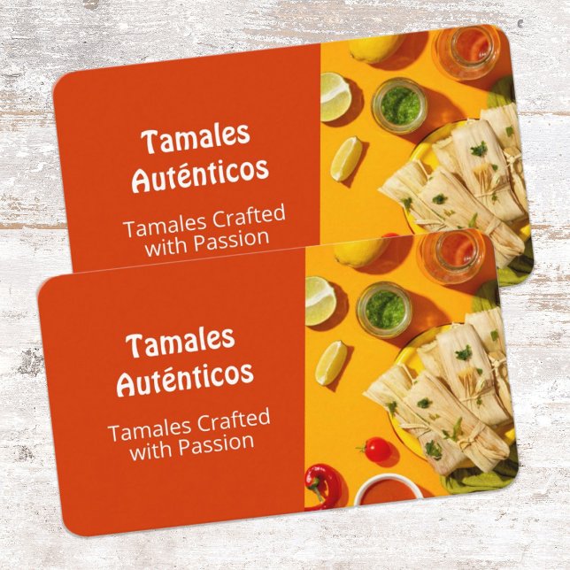 Hot Tamales Visitenkarte (Tamale Cards)