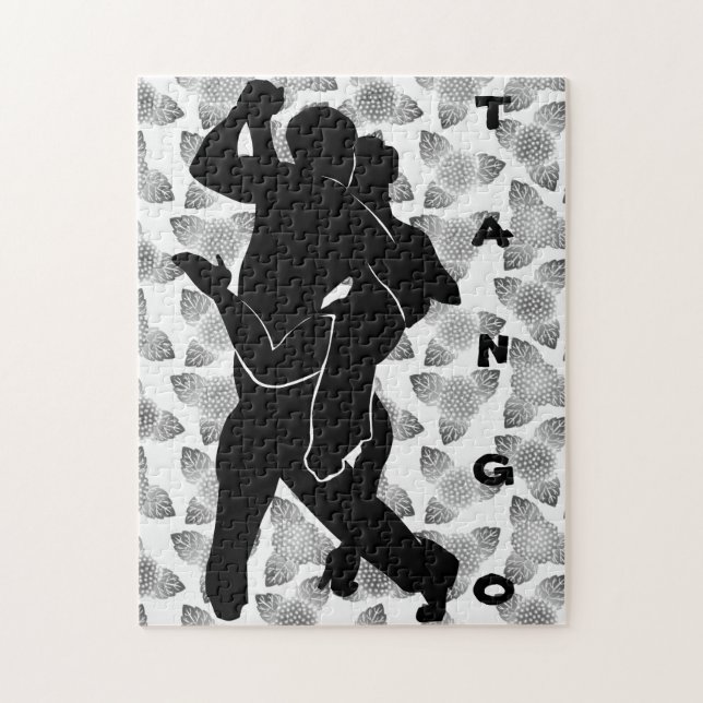 Hot Tango Dancers - Blume Art Puzzle (Vertikal)