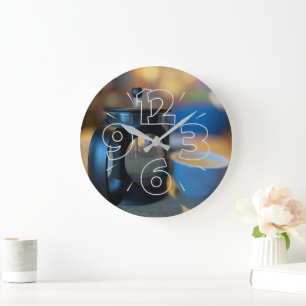 Hot Tee Große Wanduhr