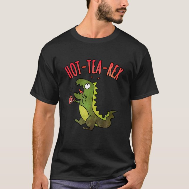 Hot Tee Rex Niedlich Kawaii Dinosaur Funny Dino Pu (Vorderseite)
