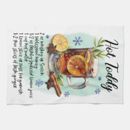 Hot Toddy Rezept Weihnachts Rezept Design Geschirrtuch