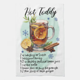 Hot Toddy Rezept Weihnachts Rezept Design Geschirrtuch