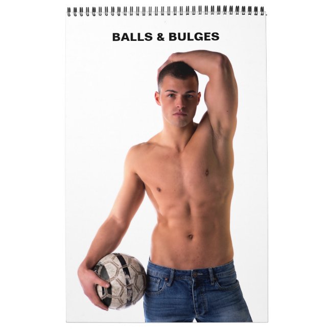 Hot Typ Balls & Bulges Sexy Shirless Studs Hunks Kalender (Titelbild)