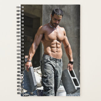 Hot Typ Sexy Shirtless Construction Worker Muskel Planer