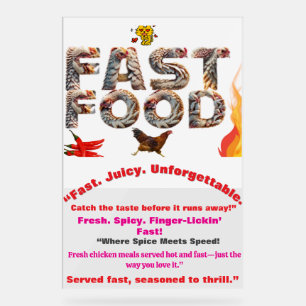 "Hot & Unglaublich witzig Business Promotions" Acrylschild