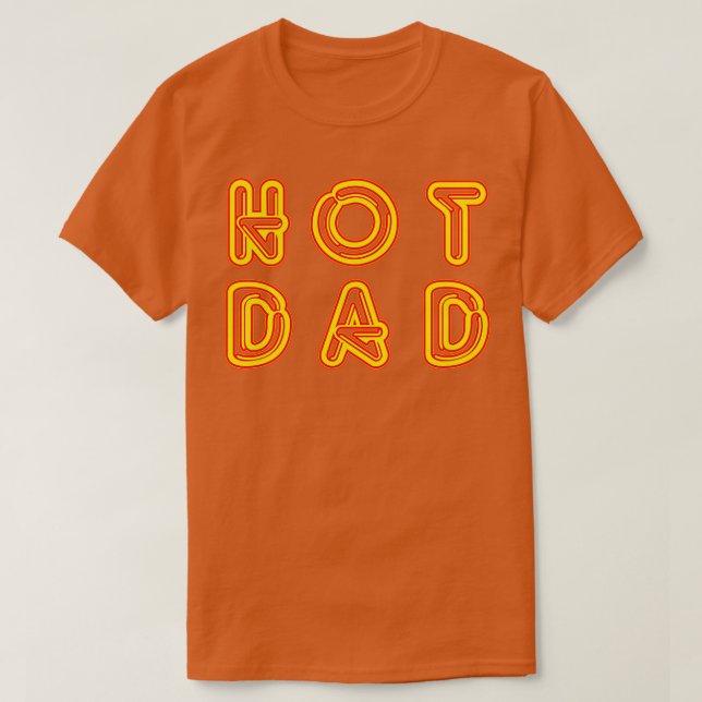 Hot Vater T-Shirt (Design vorne)